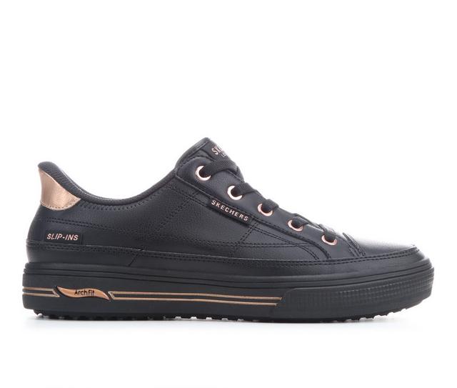 Women's Skechers Street Arch Fit Arcd 177218 in Black Mono color