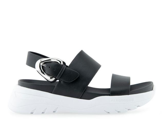 Women's Aerosoles Hari Sandals in Black color