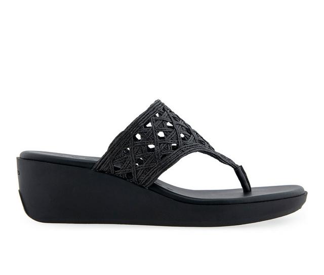 Women's Aerosoles Ivie Flip-Flops in Black color