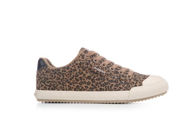 Women's Rocket Dog Cheery Low Sneakers in Kitty Leopard color