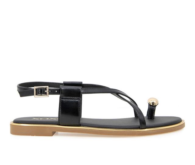 XOXO Mimi Sandals in Black color