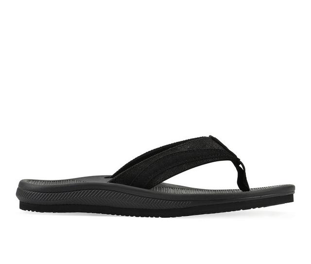 Women's White Mountain Bays Flip-Flops in Black color