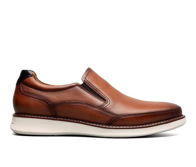 Florsheim Launch Moc Toe So Slip-On Shoes in Cognac Mlt color