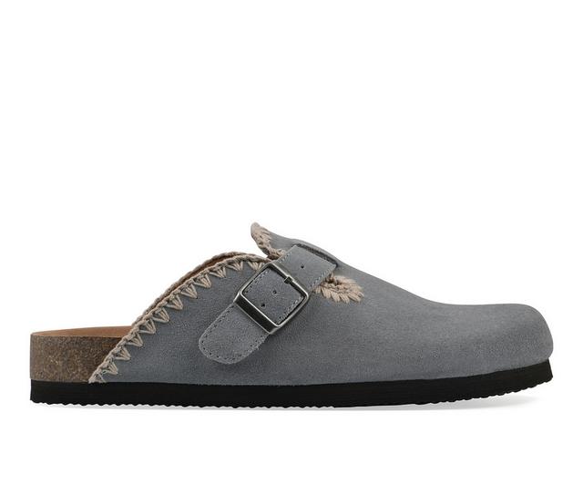Women's White Mountain Bendees Clogs in Blue Raspberry color