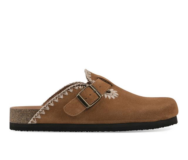 Women's White Mountain Bendees Clogs in Whiskey color