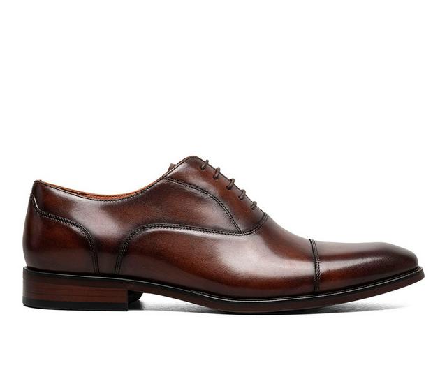 Florsheim Sorrento Cap Toe Oxford Dress Shoes in Brown color