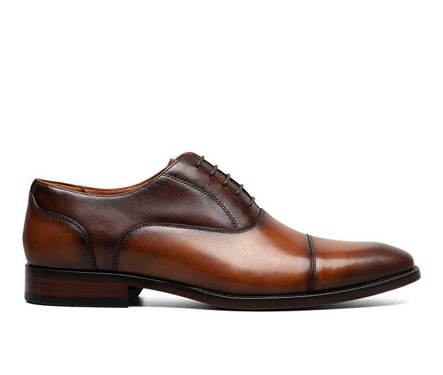 Florsheim Sorrento Cap Toe Oxford Dress Shoes in Cognac Multi color