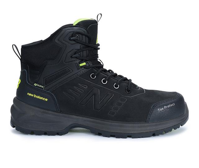 Men's New Balance Safety Calibre Work Boots in Black color