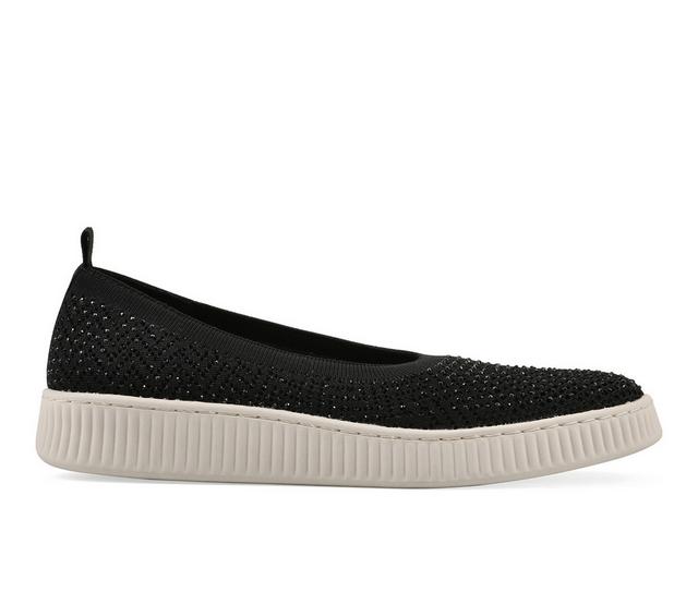 Women's White Mountain Digs Flats in Black color