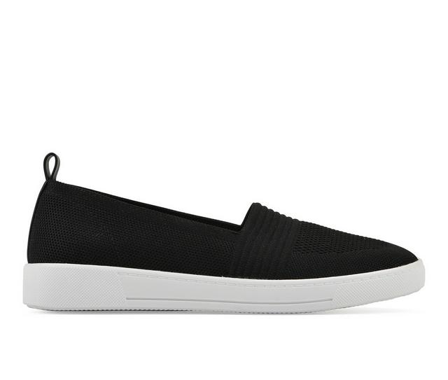Women's White Mountain Upright Sneakers in Black color