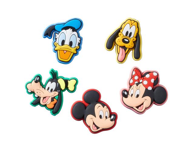 Crocs Jibbitz Licensed 5 Pack in Mickey Frnds Co color