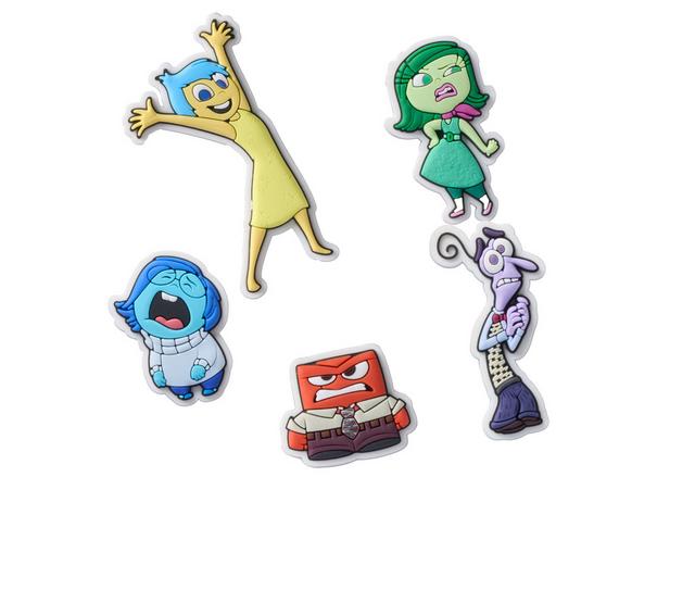 Crocs Jibbitz Licensed 5 Pack in Pixar InsideOut color