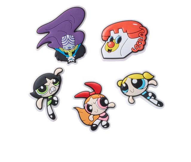 Crocs Jibbitz Licensed 5 Pack in Powerpuff Girls color