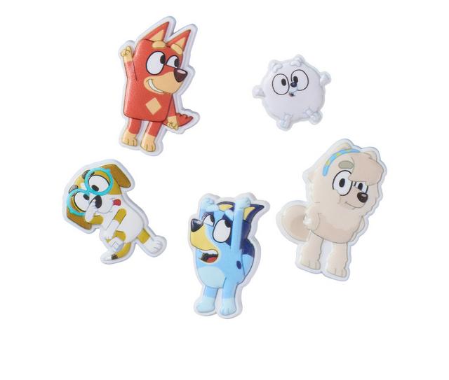 Crocs Jibbitz Licensed 5 Pack in Bluey Multi color