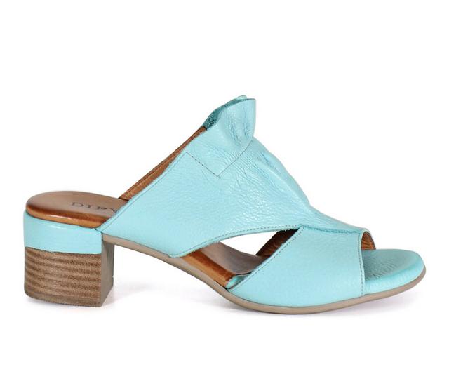 Women's DIBA TRUE Potter Ee Dress Sandals in Aquatic color