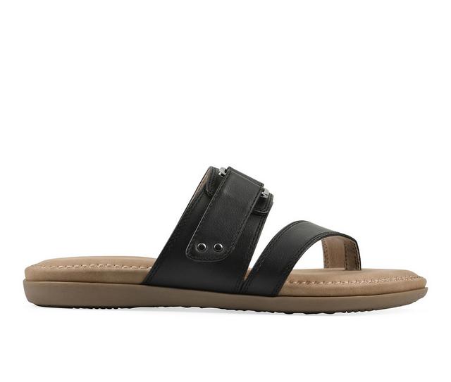 Women's Cliffs by White Mountain Fancify Sandals in Black color