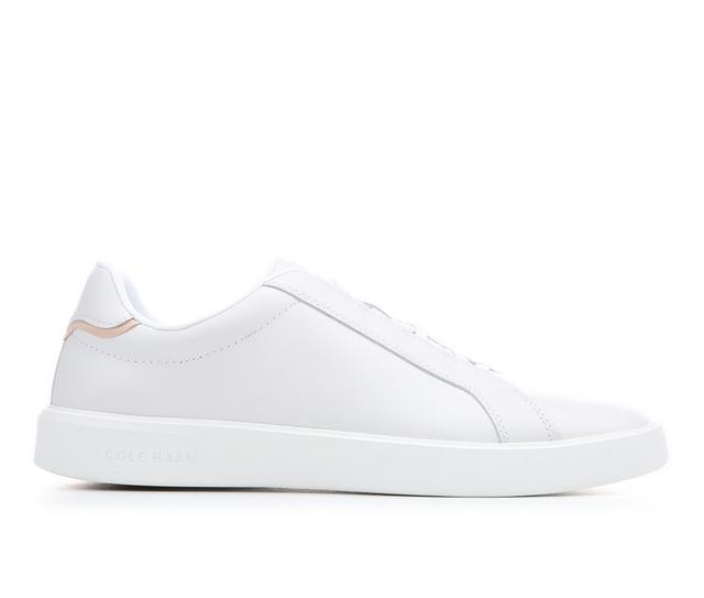 Men's Cole Haan Grand CrossCourt Daily LLT Slip On Dress Shoes in Optic White/Nat color
