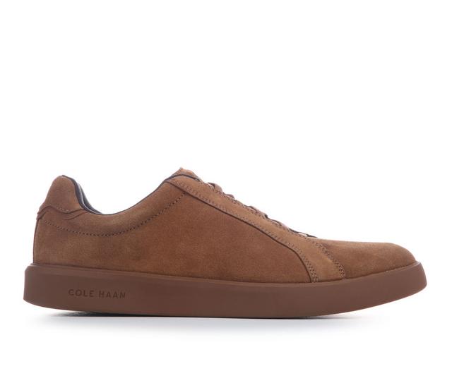 Men's Cole Haan Grand CrossCourt Daily LLT Slip On Dress Shoes in Spiced Brown color
