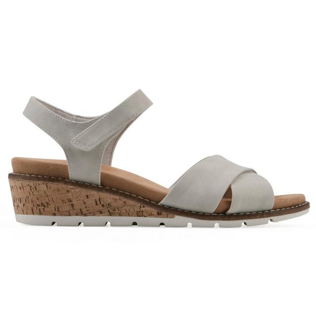 Women's Cliffs by White Mountain Tinna Wedges in Ice color