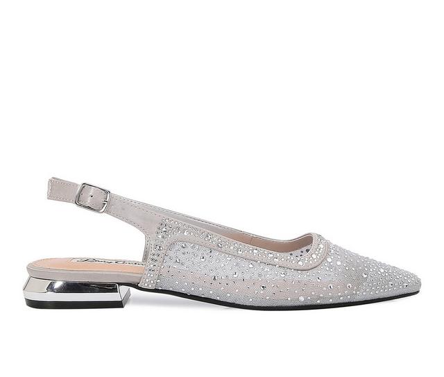 Women's Lady Couture Kara Special Occasion Shoes in Silver color