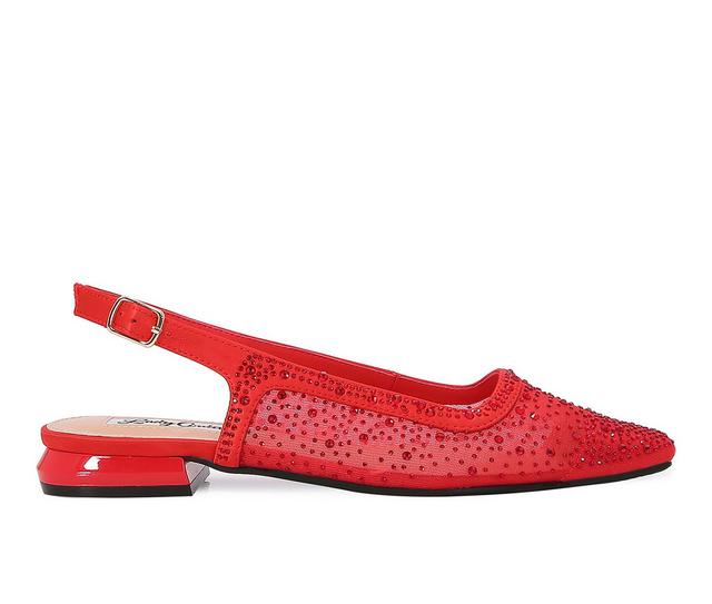 Women's Lady Couture Kara Special Occasion Shoes in Red color