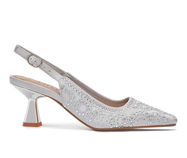 Women's Lady Couture Lucy Special Occasion Shoes in Silver color