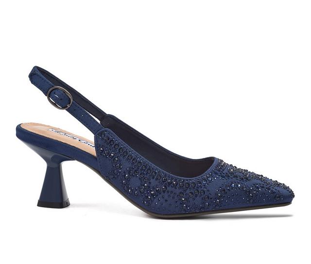 Women's Lady Couture Lucy Special Occasion Shoes in Navy color