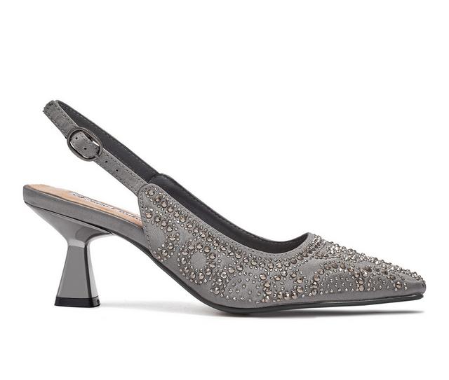 Women's Lady Couture Lucy Special Occasion Shoes in Pewter color