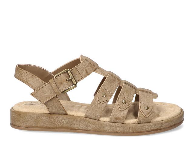 Women's Easy Street Chirp Sandals in Taupe color