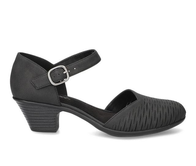 Women's Easy Street Justina Pumps in Black color