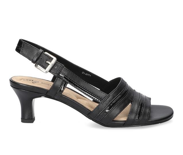 Women's Easy Street Meghan Pumps in Black color