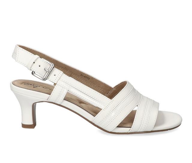 Women's Easy Street Meghan Pumps in White color