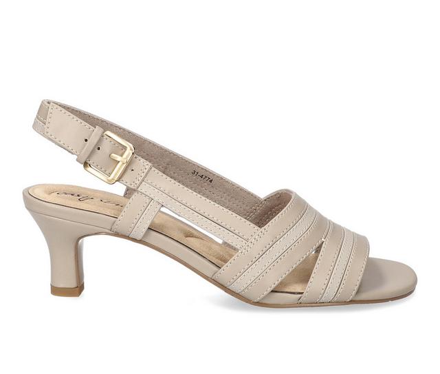 Women's Easy Street Meghan Pumps in Mushroom color