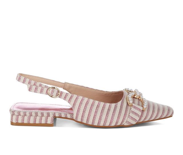 Women's London Rag Crina Flats in Pink color