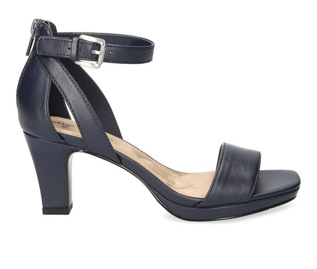 Women's Easy Street Ro Pumps in Navy color