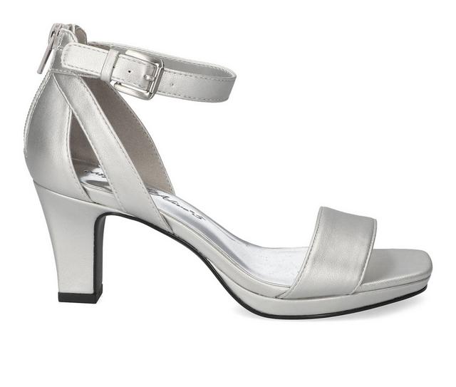 Women's Easy Street Ro Pumps in Silver color