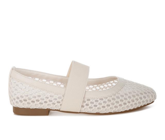 Women's London Rag Nayela Flats in Beige color