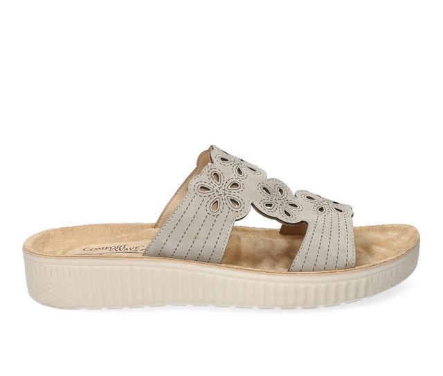 Easy Street Taj Sandals in Grey color
