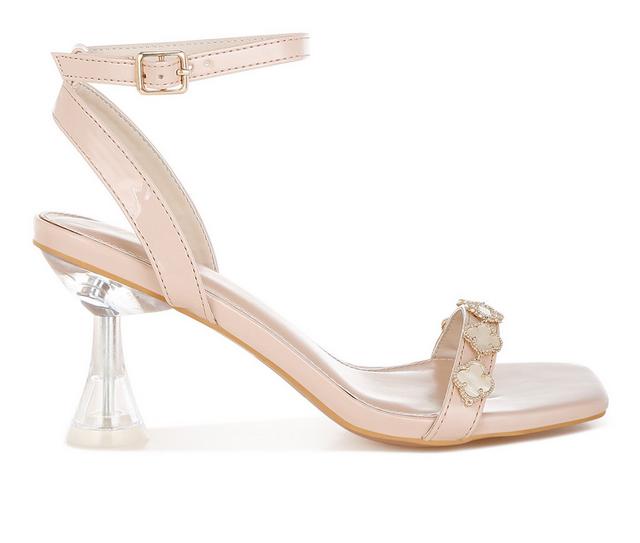 Women's London Rag Ebina Special Occasion Heels in Beige color