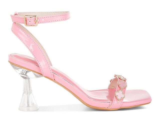 Women's London Rag Ebina Special Occasion Heels in Pink color