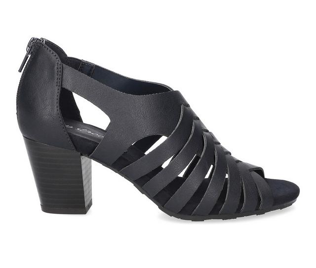 Women's Easy Street Vannie Pumps in Navy color