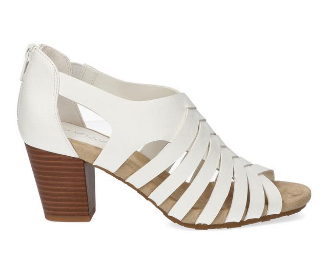 Women's Easy Street Vannie Pumps in White color