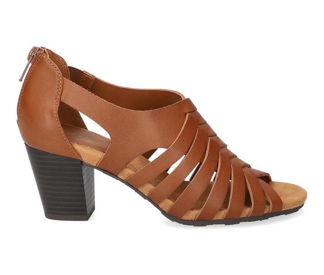 Women's Easy Street Vannie Pumps in Cognac color