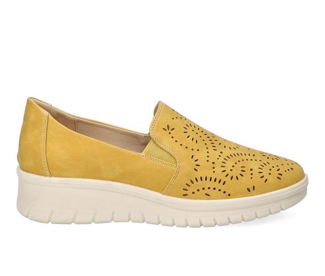 Women's Easy Street Ying Casual Shoes in Yellow color