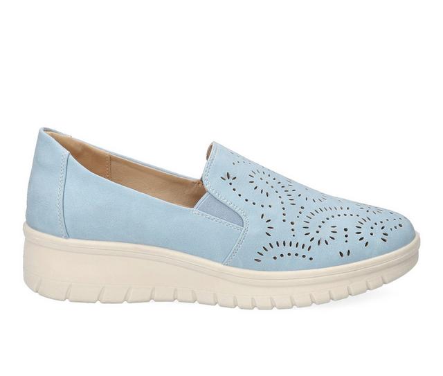 Women's Easy Street Ying Casual Shoes in Light Blue color