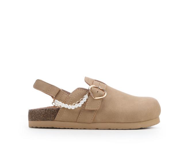 Girls' Jellypop Little Kid & Big Kid Brinkley Mule in Natural color
