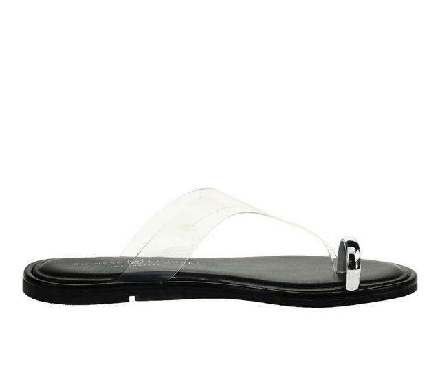 Women's Chinese Laundry Maizy Sandals in Clear color