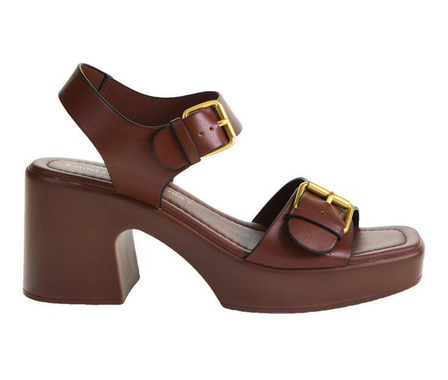 Women's Chinese Laundry Drew Dress Sandals in Tobacco color