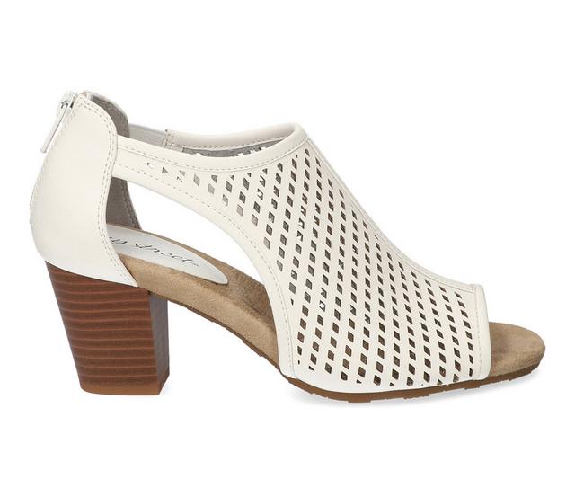 Women's Easy Street Amiri Dress Sandals in White color