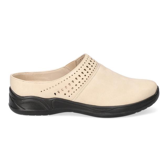 Women's Easy Street Patrice Mules in Bone color